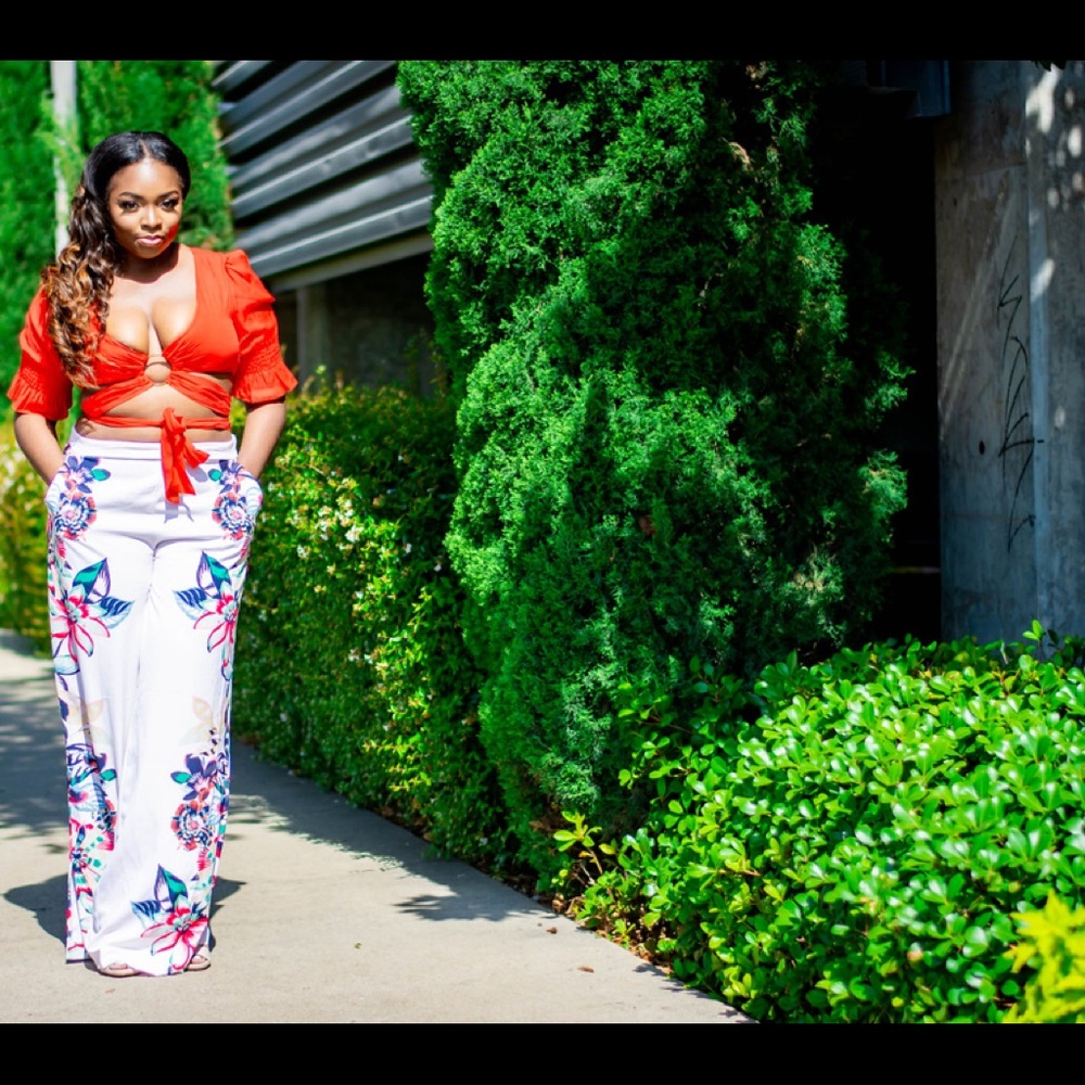 Candy Rose Crop Top